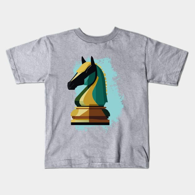 chess Kids T-Shirt by Kalle